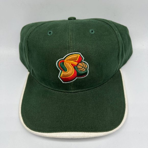 sports specialties Accessories Vintage Seattle Supersonics Nba Sports Specialties Hat